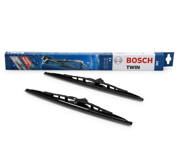 Paire essuie glace pour PORSCHE 911 964  BOSCH 340 TWIN - BMCLUBSPORT