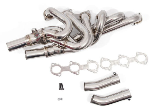 Collecteur sport en inox S-TECH Bmw Moteur M30 E9 2.5CS-3.0CSL E28 E34 E24 E3 - BMCLUBSPORT